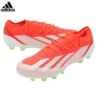 ・スピード発送 新品未使用 adidas トップモデル サッカースパイク IF0652(レッド×ホワイト)27.5CM X Crazyfast Elite HG/AG_画像1