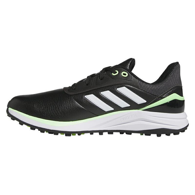・スピード発送 新品未使用 adidasGolf(アディダスゴルフ) Solarmotion 24 軽量防水 スパイクレスシューズ IG0827(Black/Green)27.0CM_画像4