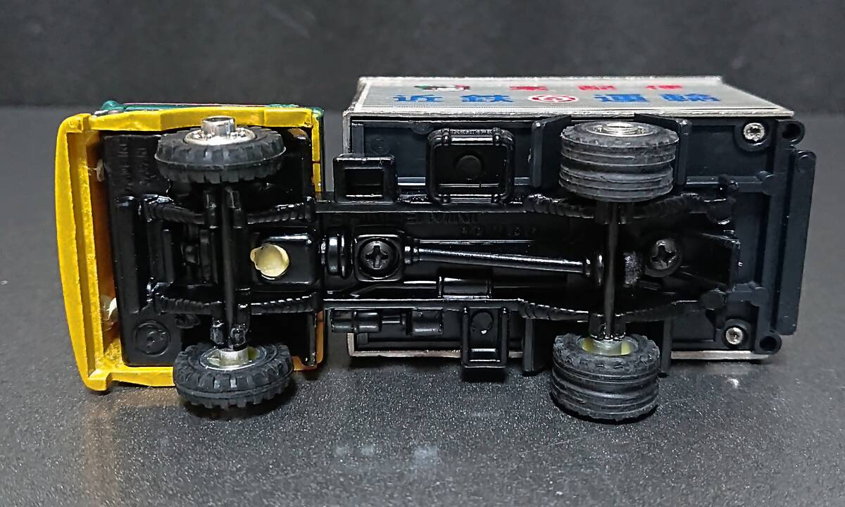 ☆ 1970～80年代 日本製 シンセイ 三菱 ふそう トラック 近鉄運輸 宅配便 シリーズ ミニパワー JAPAN_画像8