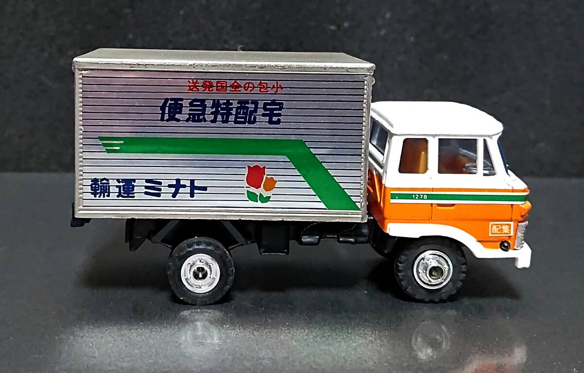 ☆ 1970～80年代 日本製 シンセイ 三菱 ふそう トラック トナミ運輸 宅配特急便 宅配便 シリーズ ミニパワー JAPAN_画像2