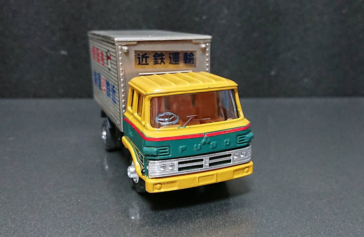 ☆ 1970～80年代 日本製 シンセイ 三菱 ふそう トラック 近鉄運輸 宅配便 シリーズ ミニパワー JAPAN_画像2