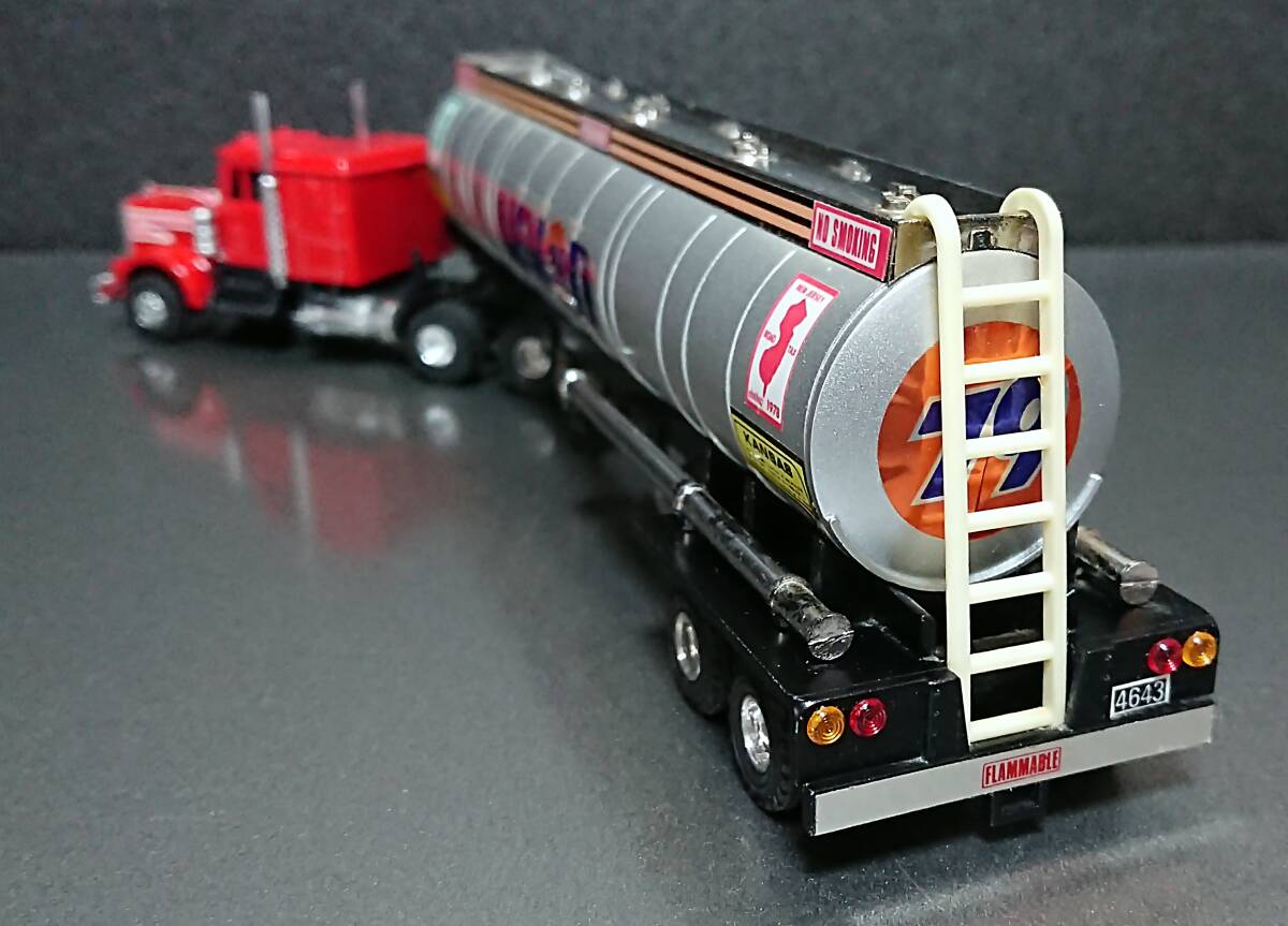 ☆ 1970～80年代 日本製 シンセイ 大型 ケンウォース タンカー トレーラー KENWORTH TANKER ミニパワー JAPAN_画像5