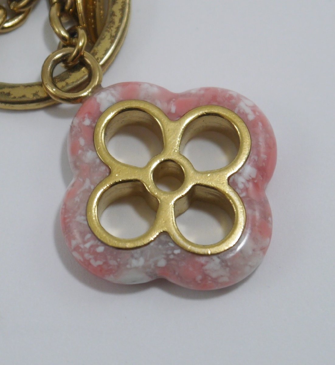 *USED товар Louis Vuitton Louis Vuitton M64525porutokre* color line DP0178 кольцо для ключей очарование корпус только 