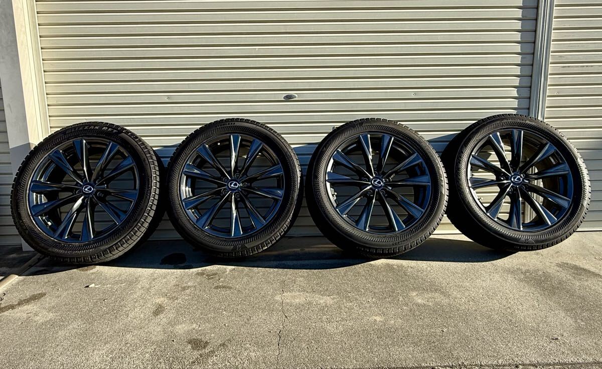 LEXUS レクサス NX 純正 アルミホイール NX350 NX350h NX450h+ 235/50R20 F-SPORT Fスポーツ スタッドレス ランフラットタイヤ_画像1