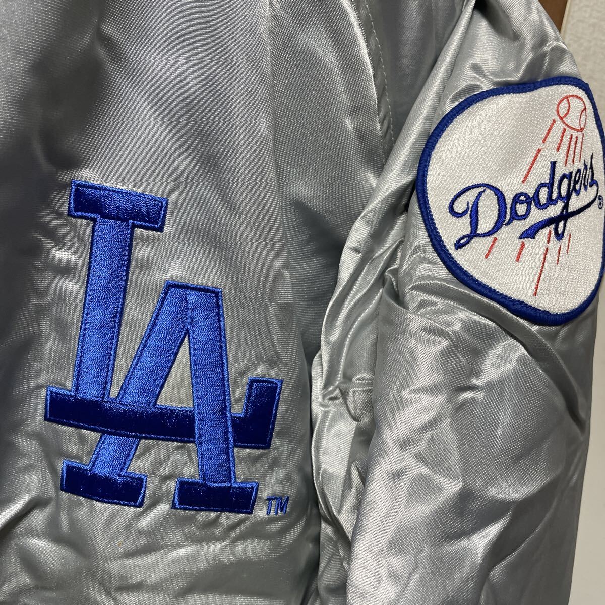激レア スターター NOMO 野茂英雄　ベンチコートインナーダウンベスト　レア　90s ビンテージ　LAドジャース×キリン タグ付未使用品！_画像4