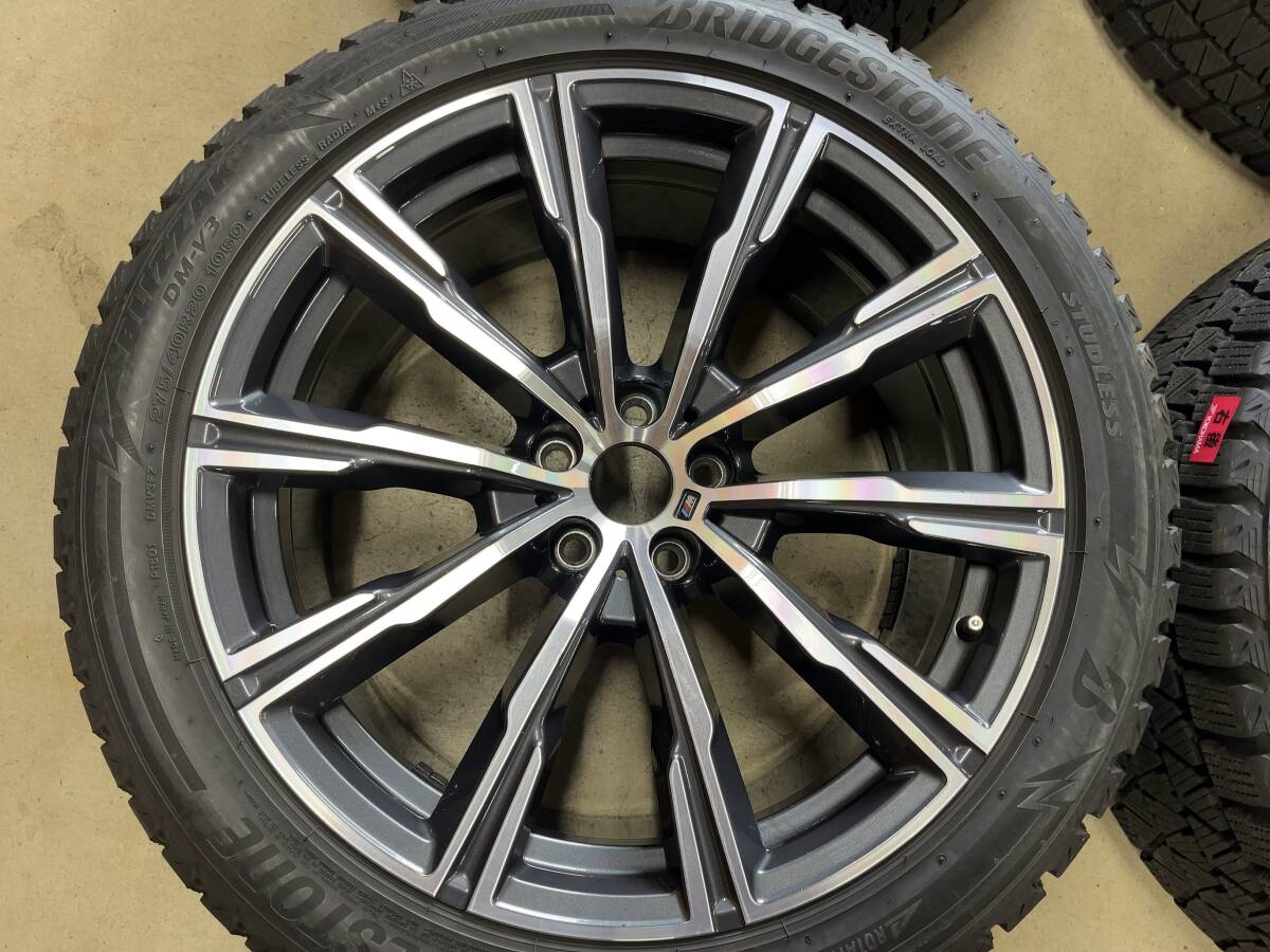 BMW X5 G05 X6 G06 純正品 Mスポーツ　★美品☆　20インチ　４本セット_画像4