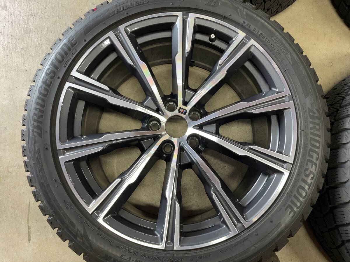 BMW X5 G05 X6 G06 純正品 Mスポーツ　★美品☆　20インチ　４本セット_画像5
