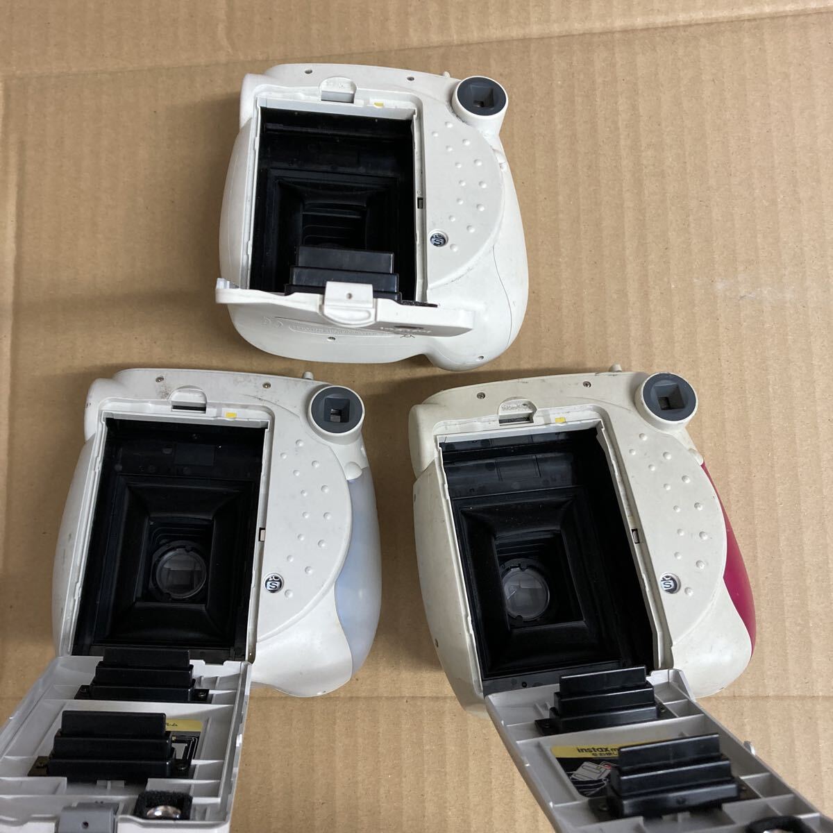 F470 FUJIFILM instax mini 7/7S/10/11/20/50 チェキ 10台まとめて/通電動作未確認 ジャンク品_画像4