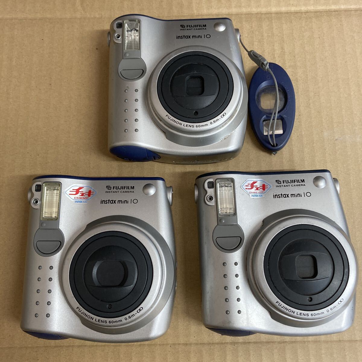 F470 FUJIFILM instax mini 7/7S/10/11/20/50 チェキ 10台まとめて/通電動作未確認 ジャンク品_画像5
