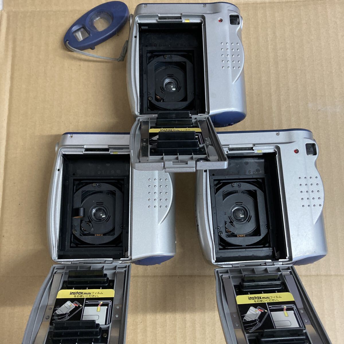 F470 FUJIFILM instax mini 7/7S/10/11/20/50 チェキ 10台まとめて/通電動作未確認 ジャンク品_画像6