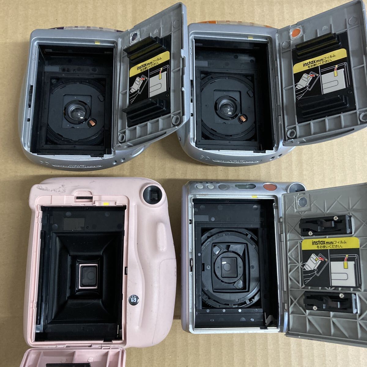 F470 FUJIFILM instax mini 7/7S/10/11/20/50 チェキ 10台まとめて/通電動作未確認 ジャンク品_画像8
