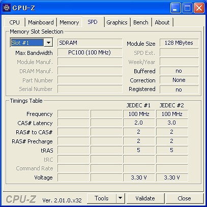 SDRAM PC100 128MB 3枚 _画像4
