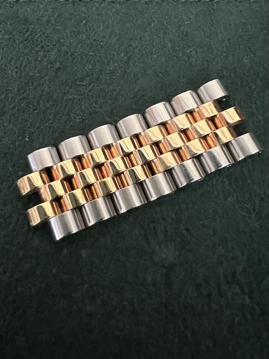 ROLEX純正/ジュビリーブレス18Kコンビ(ロレゾール)7駒_画像1