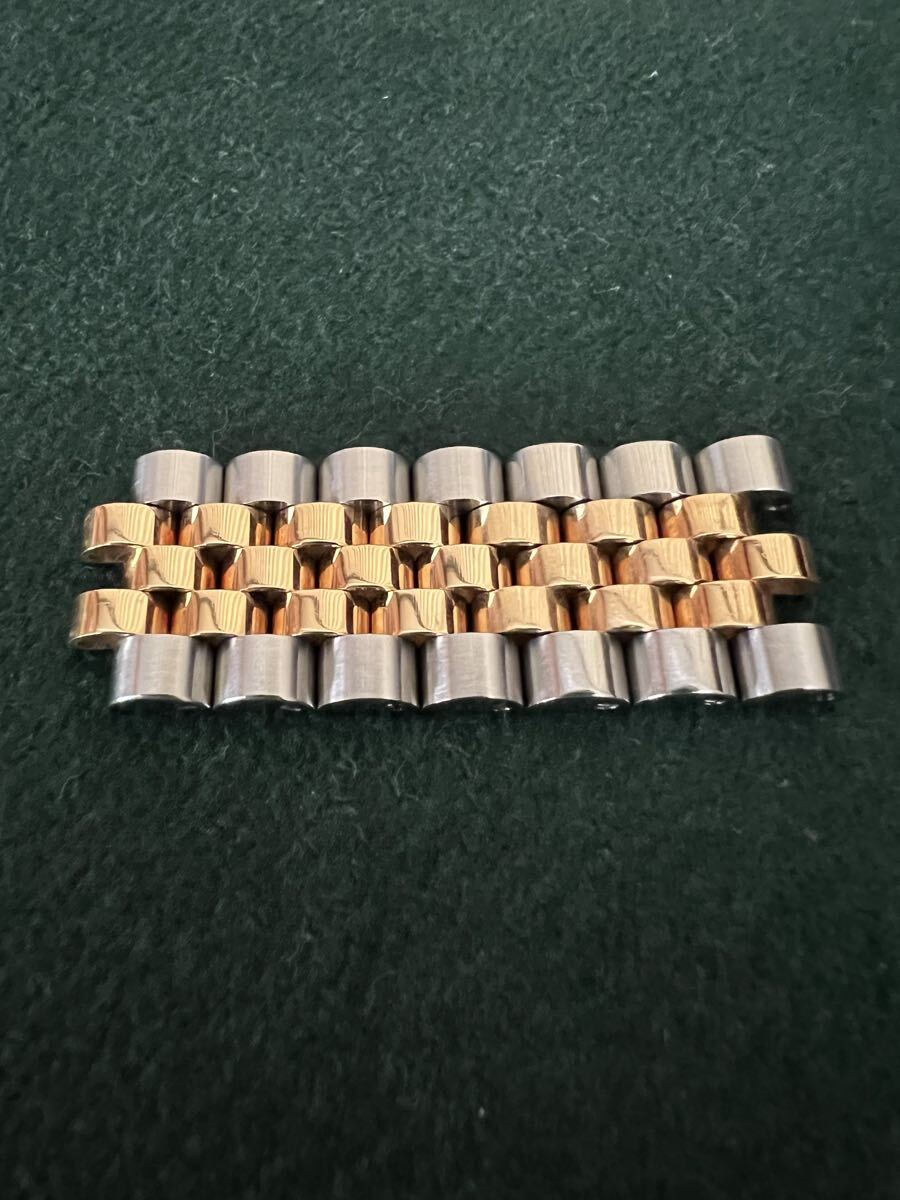 ROLEX純正/ジュビリーブレス18Kコンビ(ロレゾール)7駒_画像3