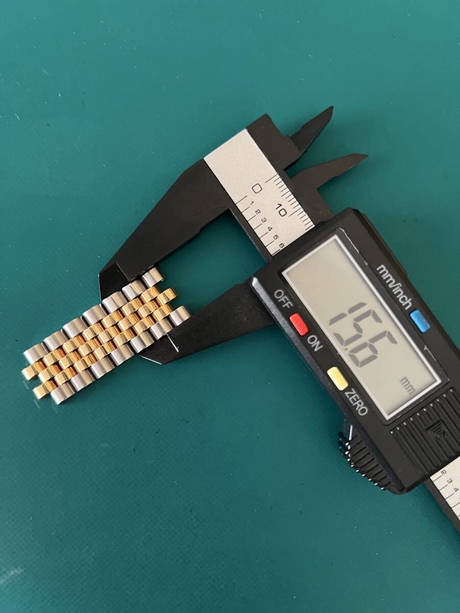 ROLEX純正/ジュビリーブレス18Kコンビ(ロレゾール)7駒_画像6