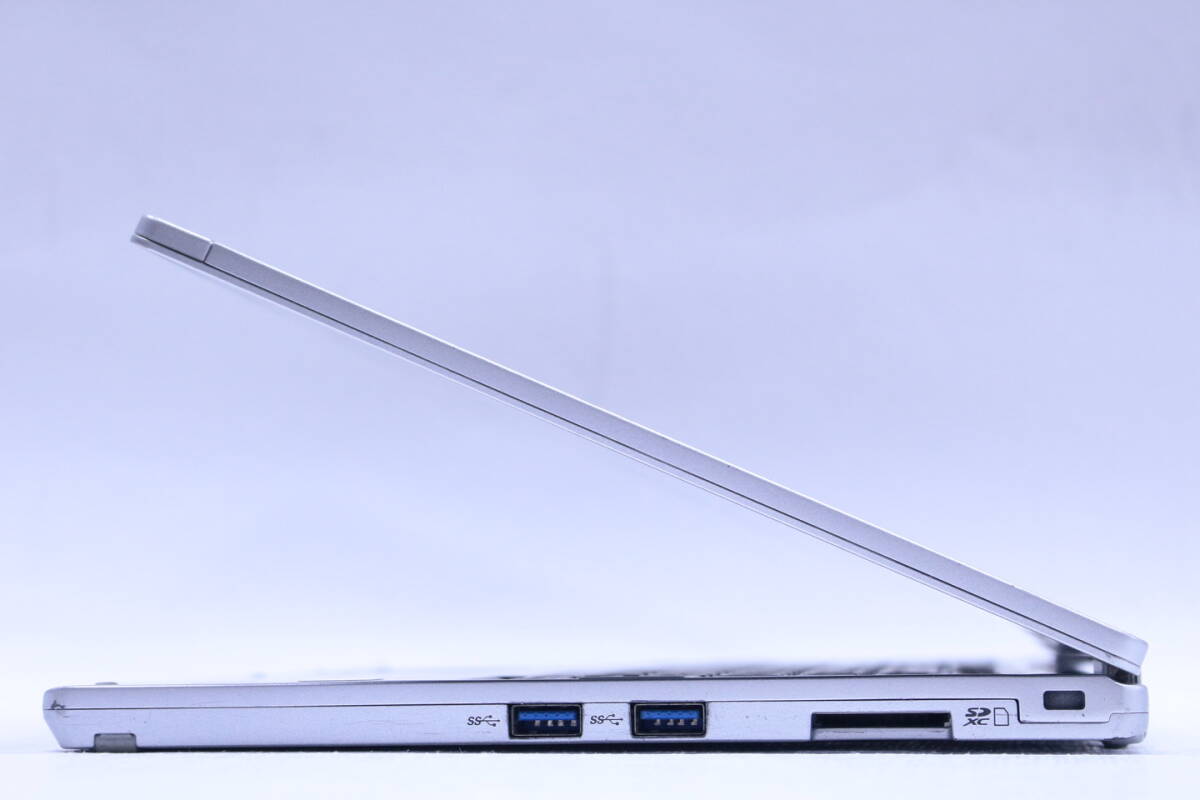 1 иен ~ тонкий легкий планшетный компьютер 10 поколение Corei5 Let's note CF-QV9RDCVS i5-10310U 8G SSD256G 12.0WQXGA+ WiFi6 лицо засвидетельствование Win11 восстановление BBA оценка 