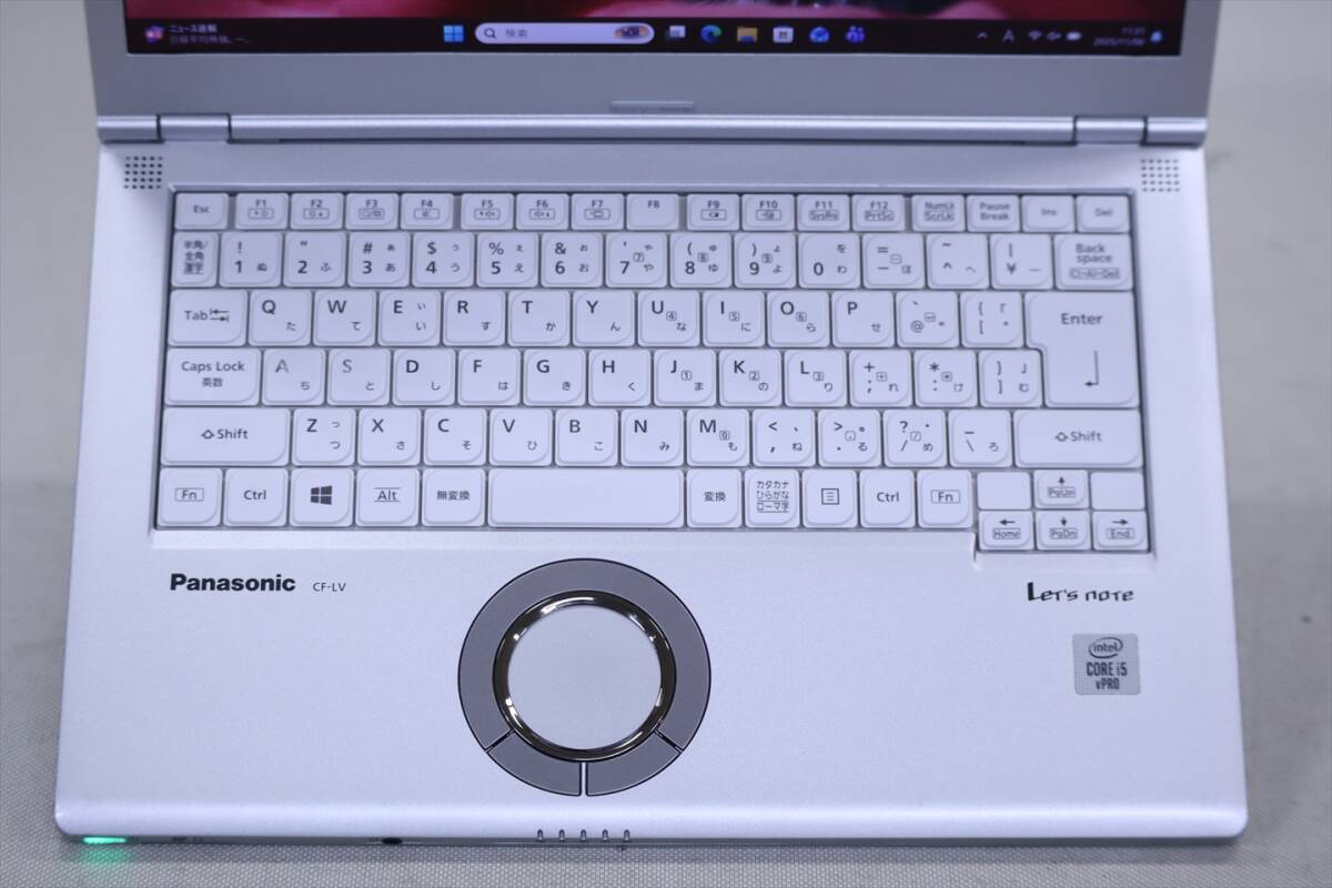  немедленно распределение аккумулятор хороший Let's note CF-LV9RDQVS i5-10310U 16G SSD256G 14.0FHD Wi-Fi6 Windows11 восстановление BBA оценка 