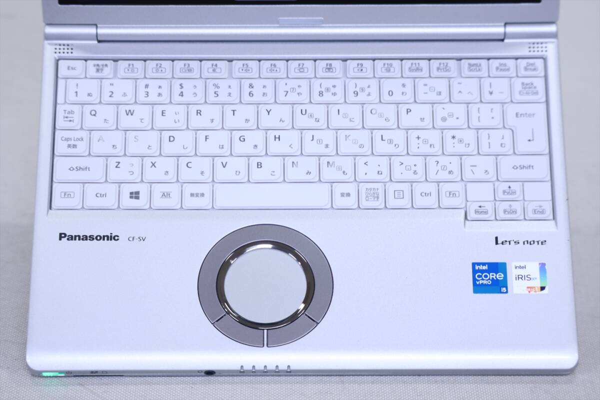 1円~ 快速モデル バッテリー良好 11世代Corei5 Let's note CF-SV1RFLVS LTE i5-1145G7 16G 256G 12.1WUXGA Win11 リカバリ BAA評価_画像2