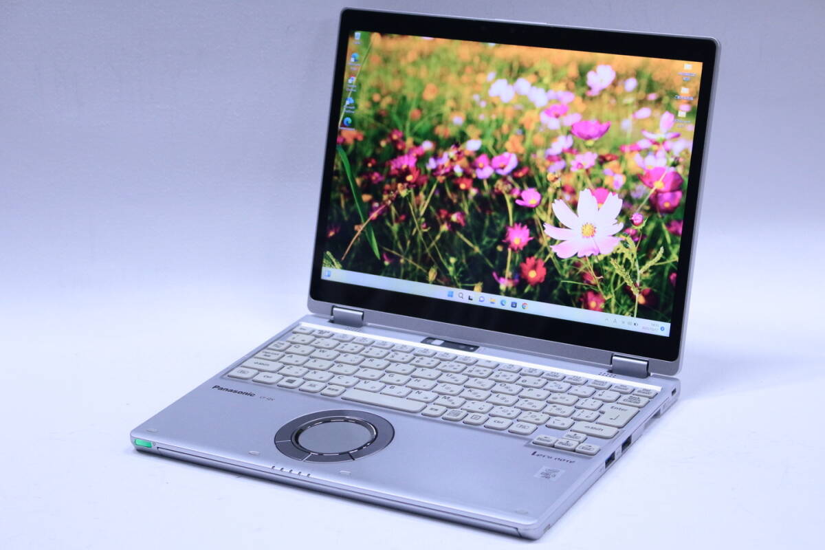 1円~ 薄型軽量タブレットPC 10世代Corei5 Let's note CF-QV9RDCVS i5-10310U 8G SSD256G 12.0WQXGA+ WiFi6 顔認証 Win11リカバリ BBA評価_画像2