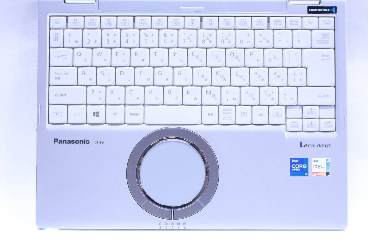 1円~ 薄型軽量快速モデル Let's note CF-FV1R12VS LTE i5-1145G7 16G SSD256G 14.0QHDタッチ Win11リカバリ バッテリー良好 BAB評価_画像2