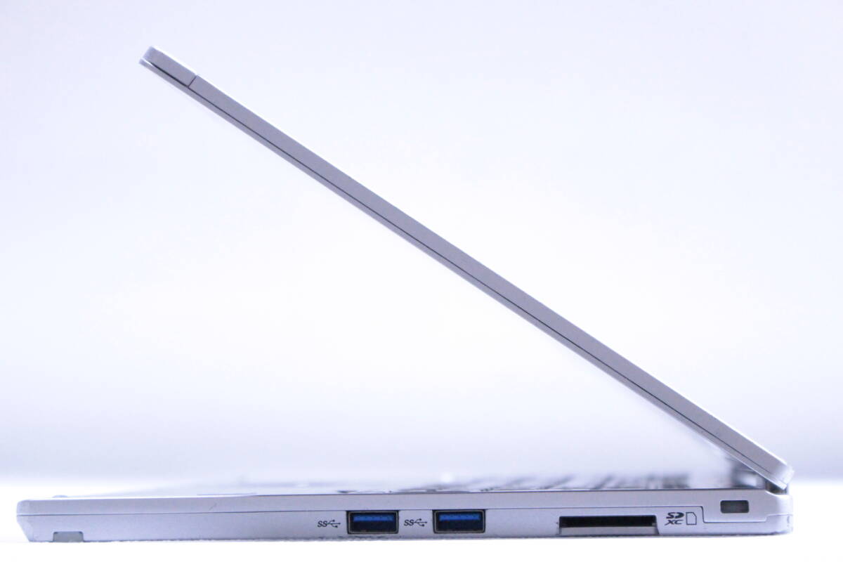 1円~ 薄型軽量タブレットPC 11世代Corei5 Let's note CF-QV1RDEVS i5-1145G7 8G SSD256G 12.0WQXGA+ Wi-Fi6 顔認証 Win11リカバリ BAA評価_画像6