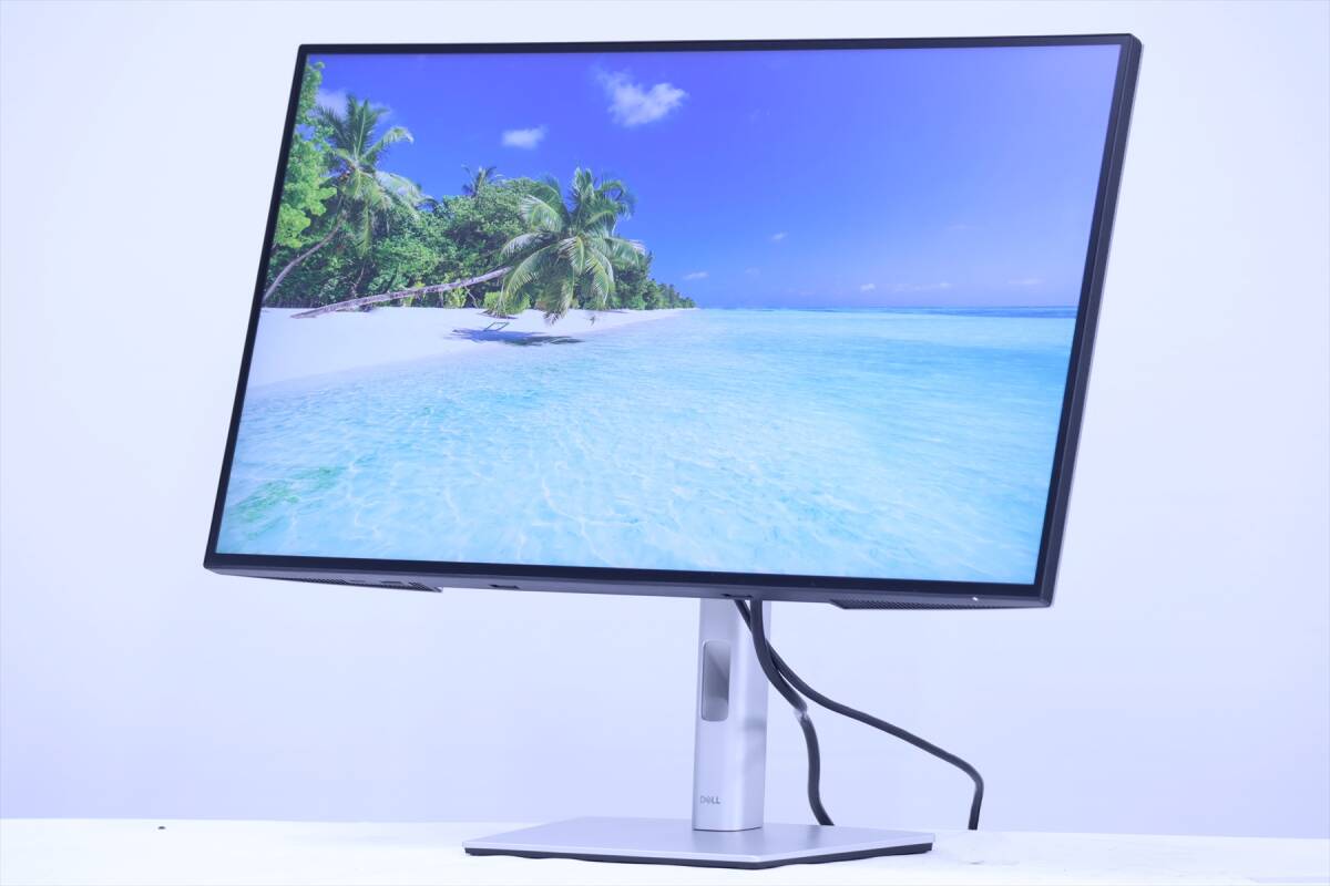 1円~ 良品 2022年発売 美麗 27インチ4K液晶 DELL U2723QE IPS Blackテクノロジー DELL 液晶モニター最上位シリーズ AAA評価_画像1