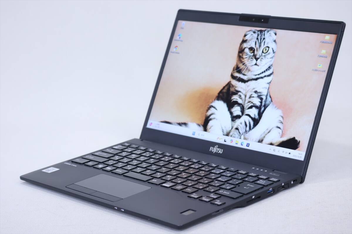 1円～ 薄軽量約777gパワフルモデル 10世代Corei7 LIFEBOOK U9310/D LTE i7-10610U 16G 256G 13.3FHD Wi-Fi6 Win11 バッテリー良 BAA評価_画像1