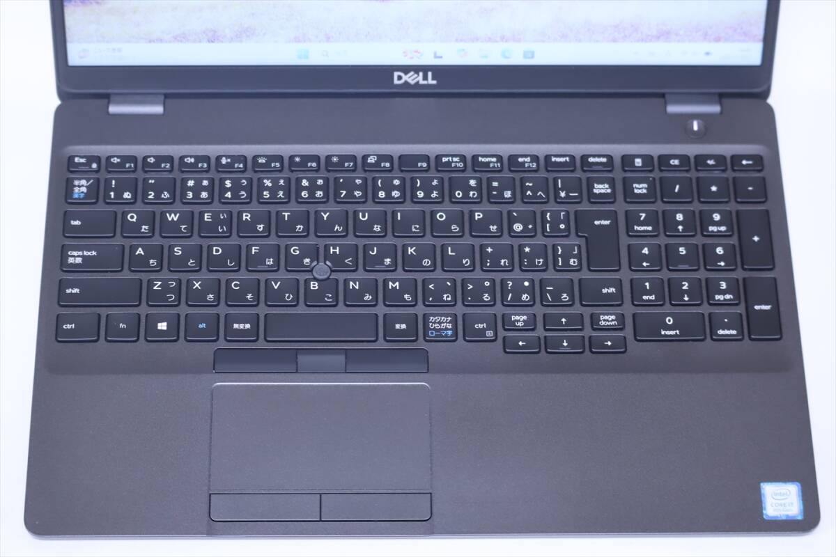 1円~ パワフルCorei7モデル Latitude 15 E5500 i7-8665U 16G 256G 15.6TFT Win11 バッテリー良 BBA評価_画像2