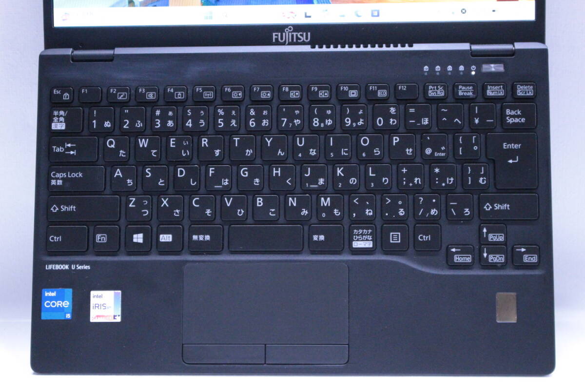 1円～ 薄軽量モデル 11世代Corei5 LIFEBOOK U9311/FX i5-1135G7 8G SSD256G 13.3FHD Wi-Fi6 顔認証 Windows11 薄型軽量 BBA評価_画像2