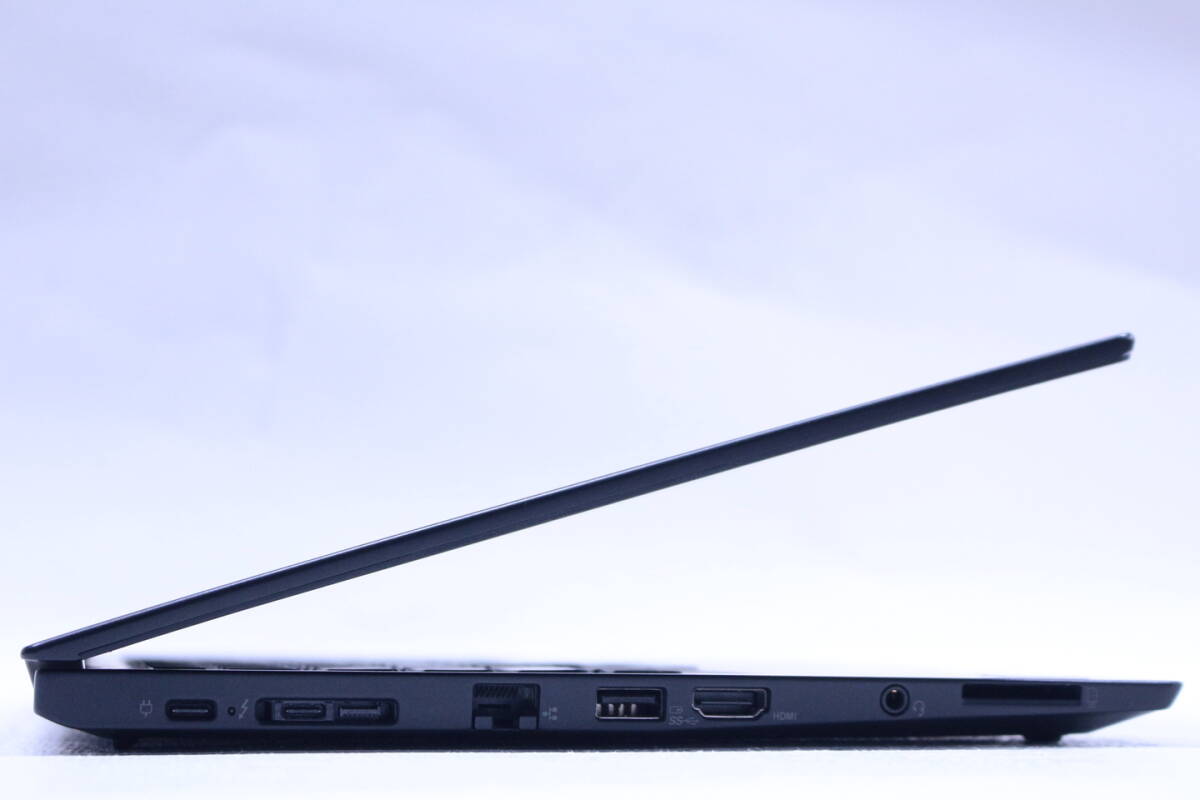 1円～ 外装バッテリー良好 ThinkPad T480s LTE i5-8250U 8G SSD256G 14.0FHD Win11 180度開閉液晶 ABA評価_画像4