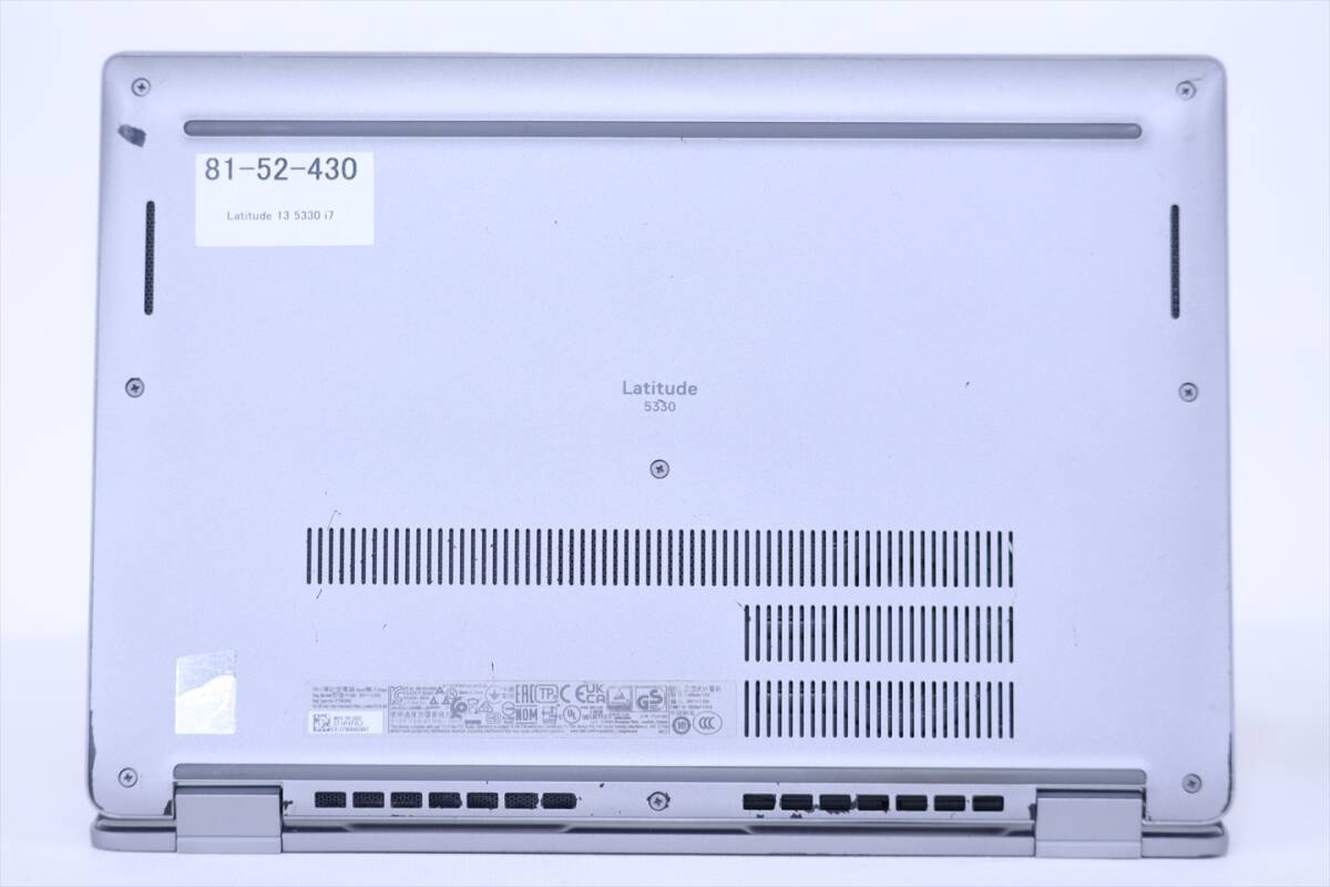 卸売 2022年パワフルモデル 12世代Corei7 Latitude 13 5330 i7-1265U 16G 512G 13.3FHD Wi-Fi6E Win11 バッテリー良 BBA評価_画像6