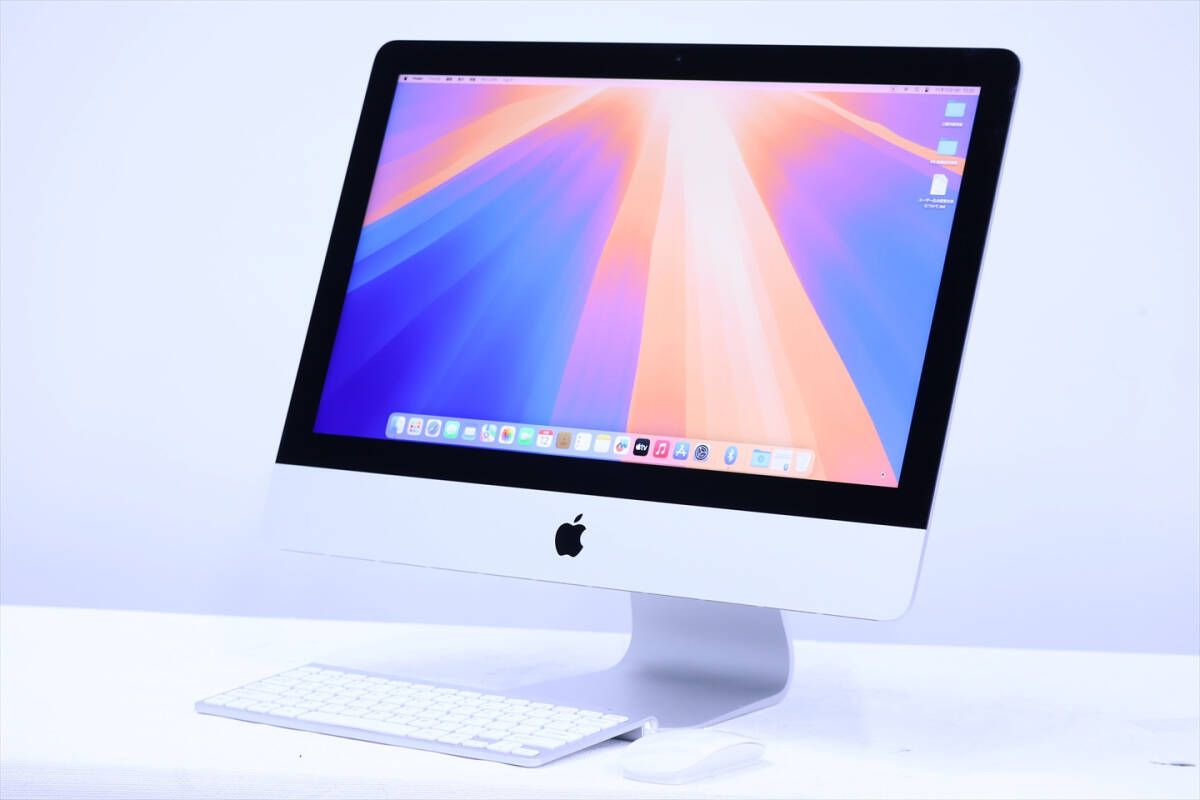 1円～ 良品 4K美麗液晶 薄型省スペース iMac 2019 Ci5-3.0G i5-8500 8G 1T 21.5Retina 4K Radeon Pro 560X OS 15 Sequoia AAA評価_画像1