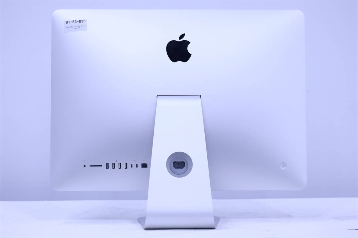 1円～ 良品 4K美麗液晶 薄型省スペース iMac 2019 Ci5-3.0G i5-8500 8G 1T 21.5Retina 4K Radeon Pro 560X OS 15 Sequoia AAA評価_画像4