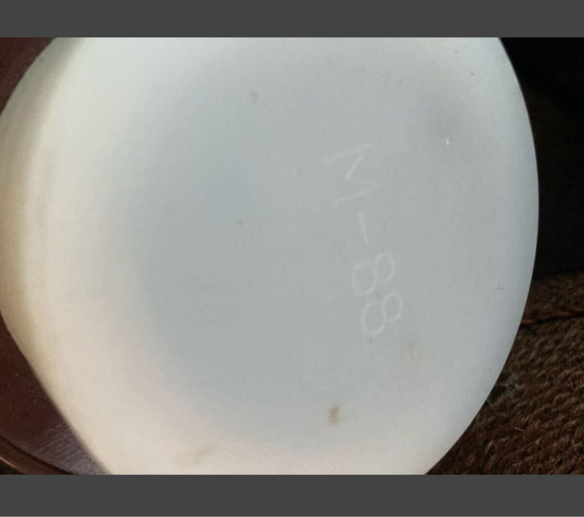 YK-6192 #300 中古品 泡盛 古酒壺 古酒甕蓋付き 約3.1升甕（容量約6.0L）高さ約30cm 横約24cm シュロ巻き 沖縄 琉球_画像9