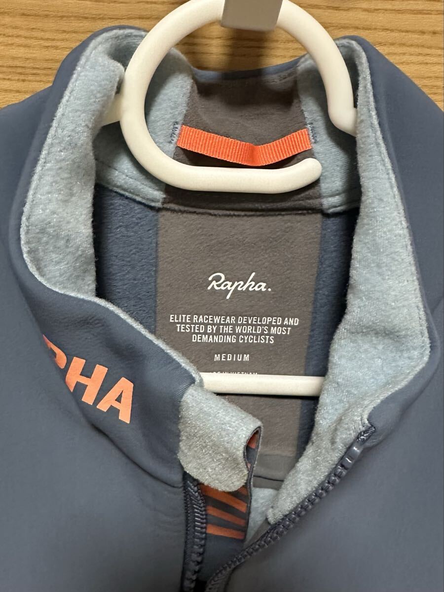rapha ラファ メンズ プロチーム ウィンタージャケット 美品中古 終売カラー_画像3