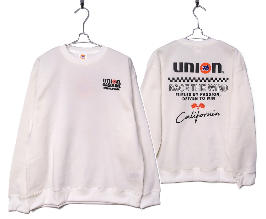 即決■★76Lubricants★■ナナロク/裏起毛トレーナー：SIZE=L_画像1