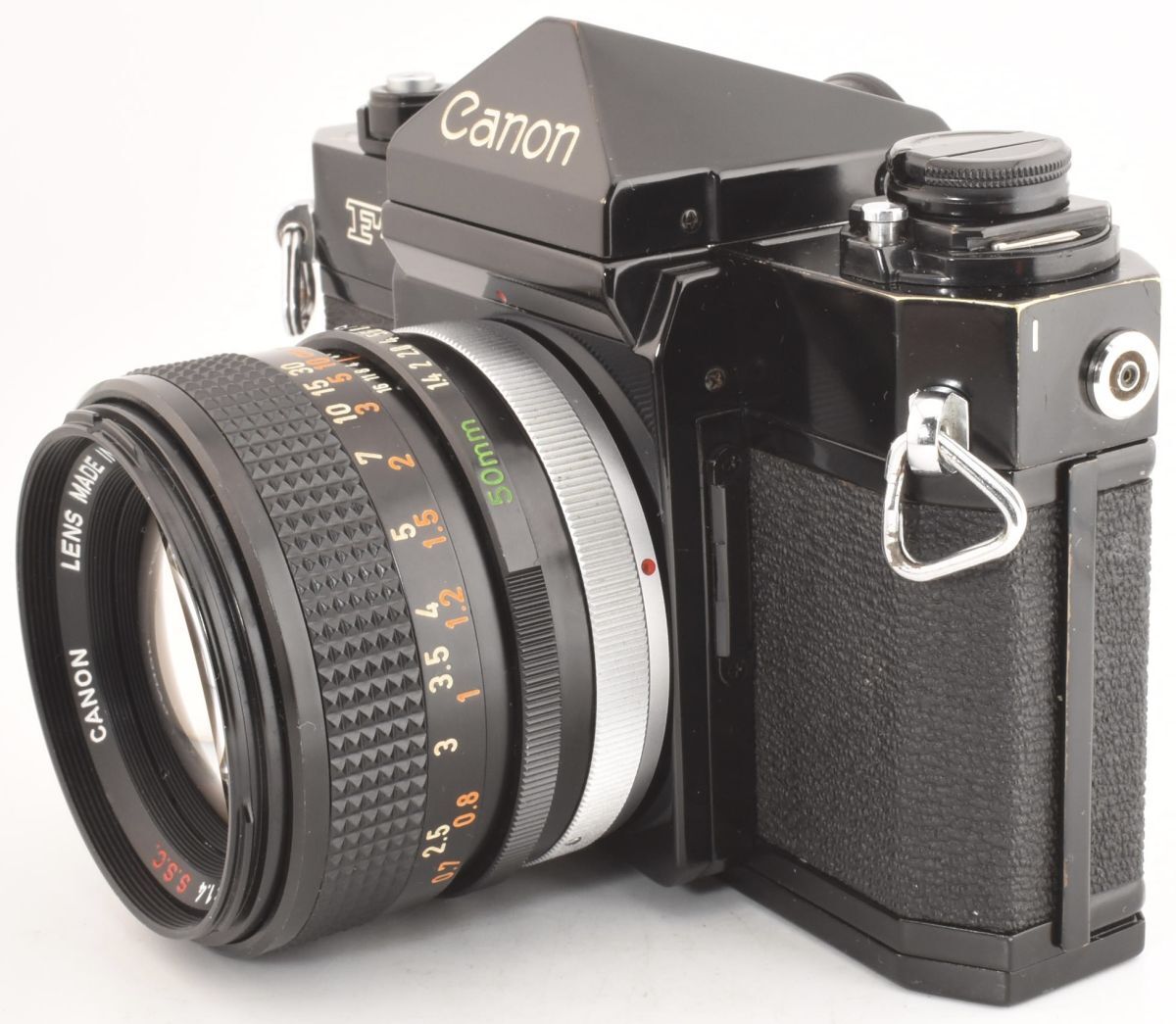 【整備/性能測定済】CANON　F-1(前期モデル)＋FD50mmF1.4 S.S.C. (137907_EM32)_画像4