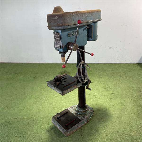 卓上ボール盤 ミクニ MBD-M19D 50/60Hz 200V【動作確認品】 MIKUNI 中古 1円スタート B2s252255_画像2