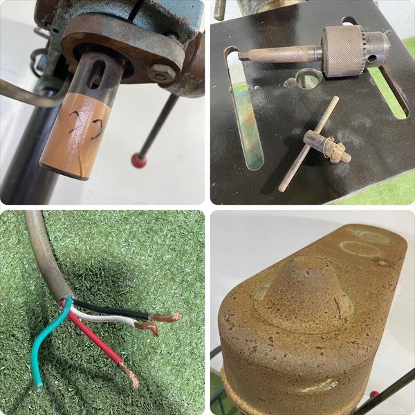 卓上ボール盤 ミクニ MBD-M19D 50/60Hz 200V【動作確認品】 MIKUNI 中古 1円スタート B2s252255_画像7