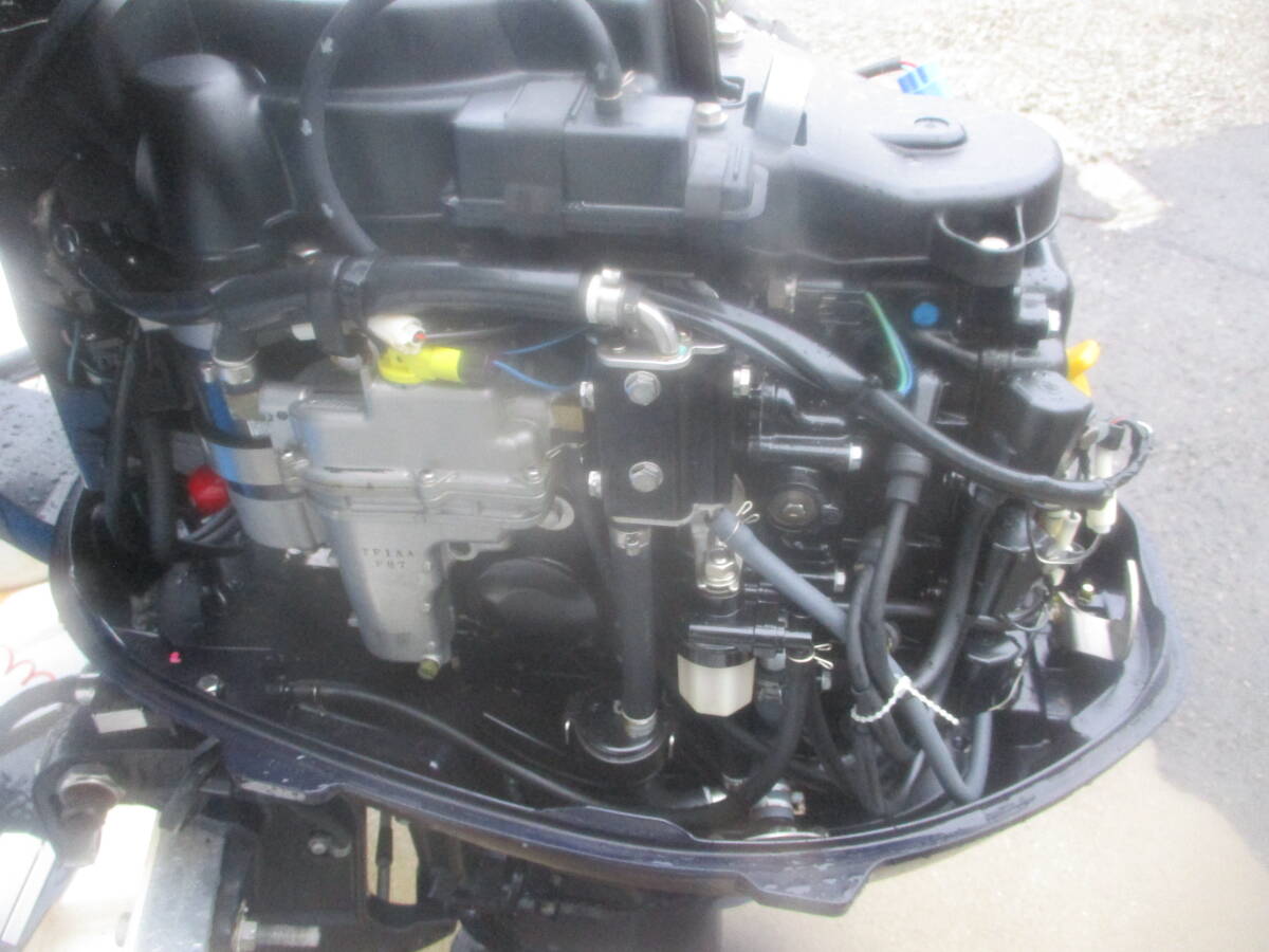 トーハツ３０馬力L 油圧チルト、セル付きバーハンドル　機関良好_画像2