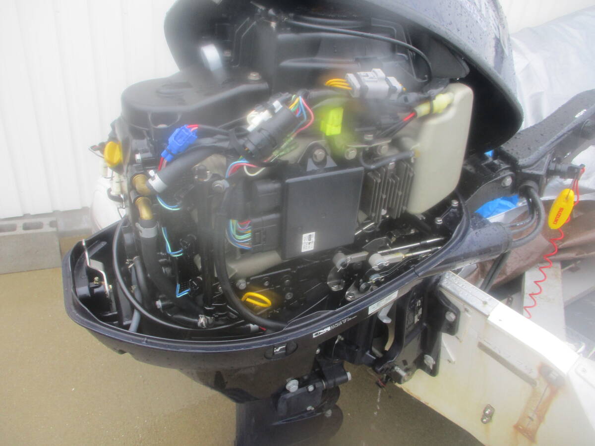 トーハツ３０馬力L 油圧チルト、セル付きバーハンドル　機関良好_画像10