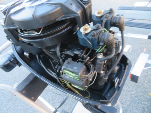 マーキュリー２スト１０馬力ーS　機関良好_画像2