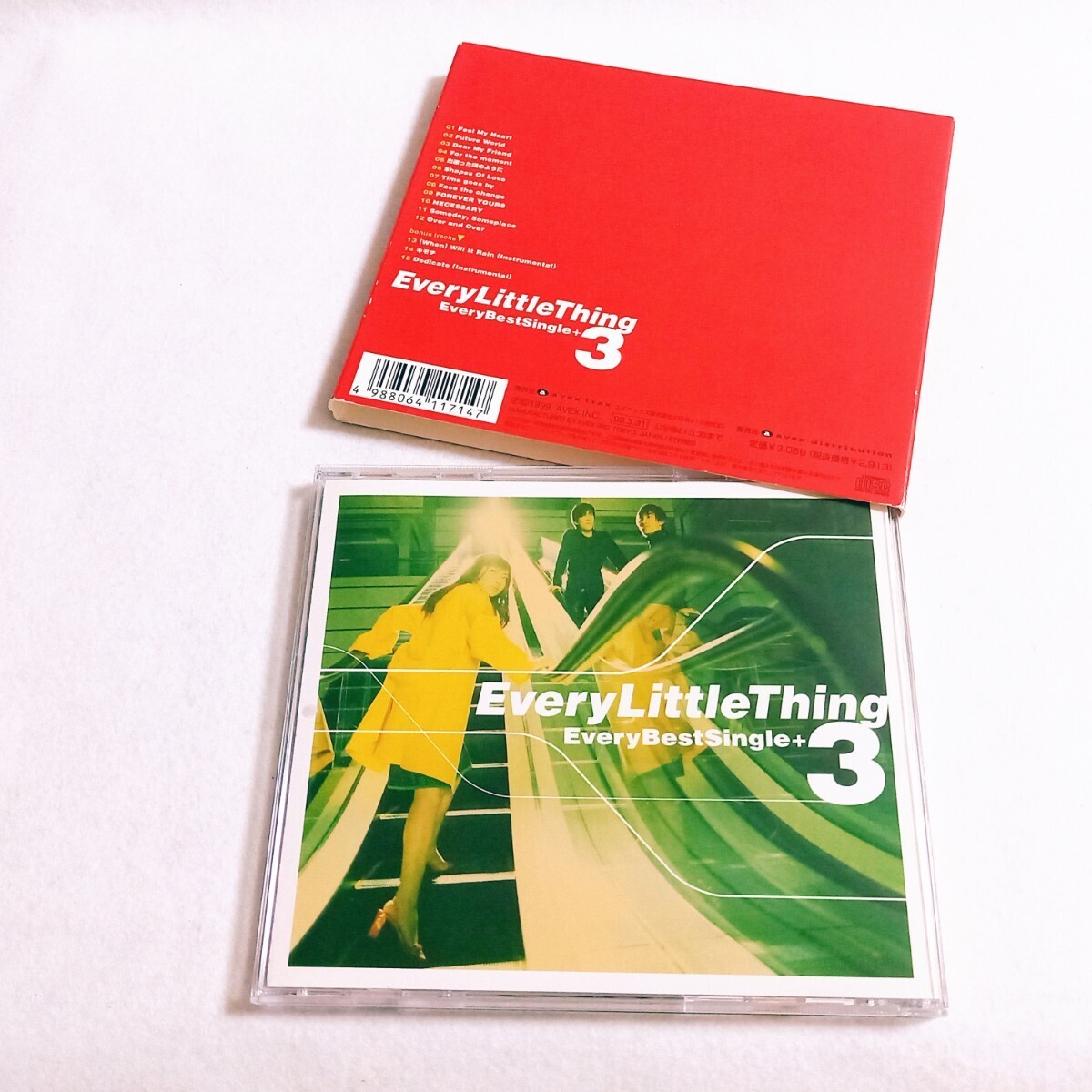 Every Little Thing / Every Best Single +3 ベスト アルバム CD 全15曲 スリーブケース付 ELT 持田香織 伊藤一朗 五十嵐充 Dear My Friend_画像2