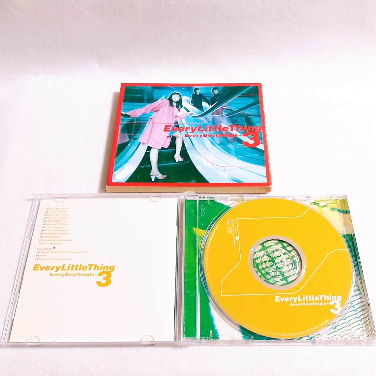 Every Little Thing / Every Best Single +3 ベスト アルバム CD 全15曲 スリーブケース付 ELT 持田香織 伊藤一朗 五十嵐充 Dear My Friend_画像3
