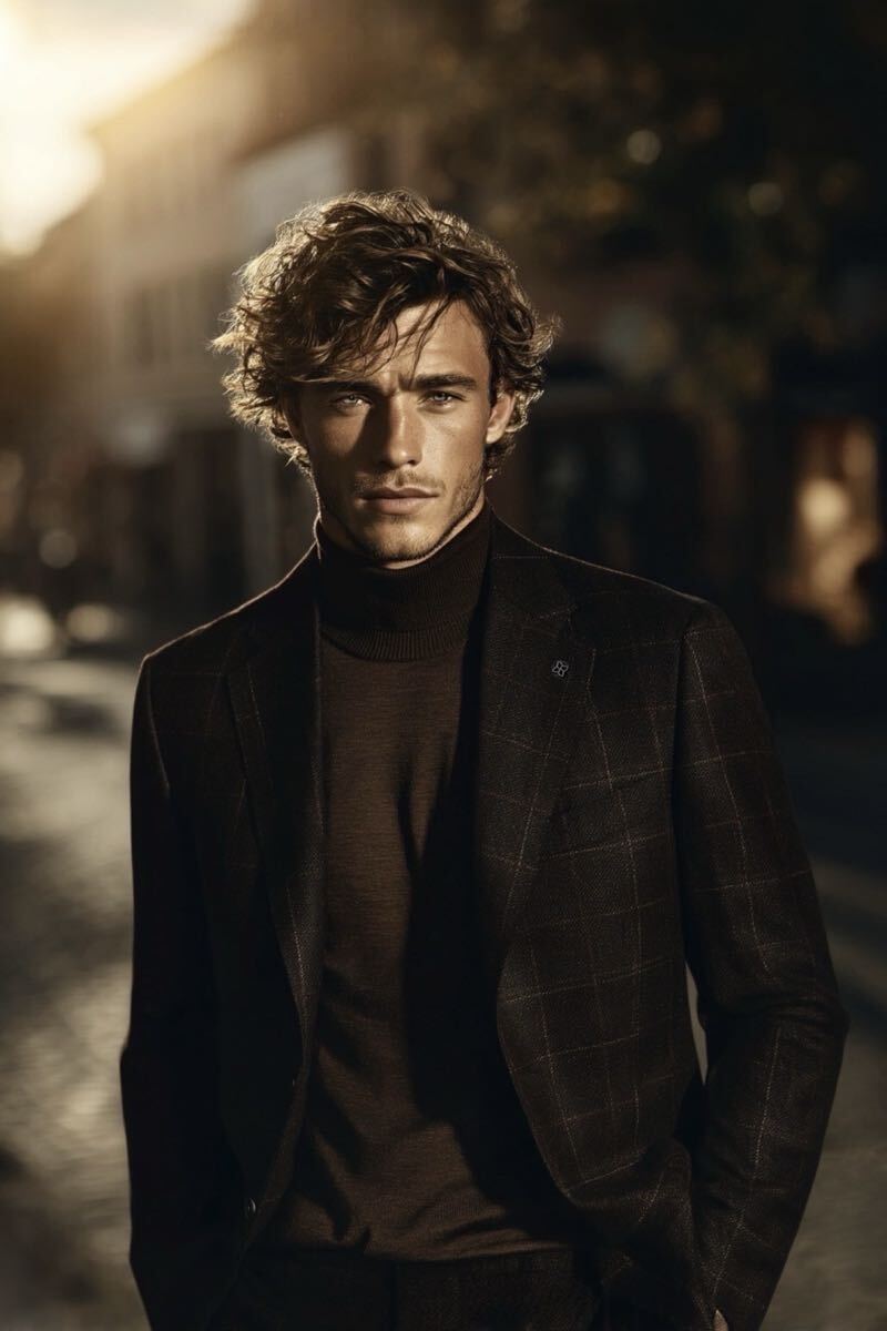 極上シルク×リネン混◎定価約16万 TAGLIATORE タリアトーレ Sartoriale サルトリアーレ テーラード ジャケット 絹 麻 ブラウン 46 M相当!!_画像3