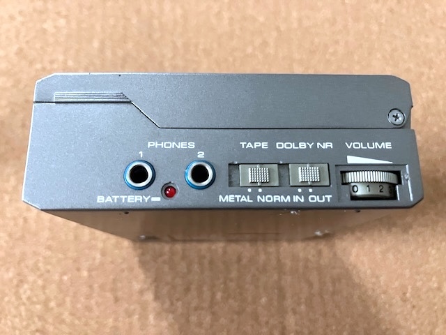 超レア TRIO トリオ CP-70 ステレオカセットプレーヤー 純正イヤホン コレクター向け_画像6