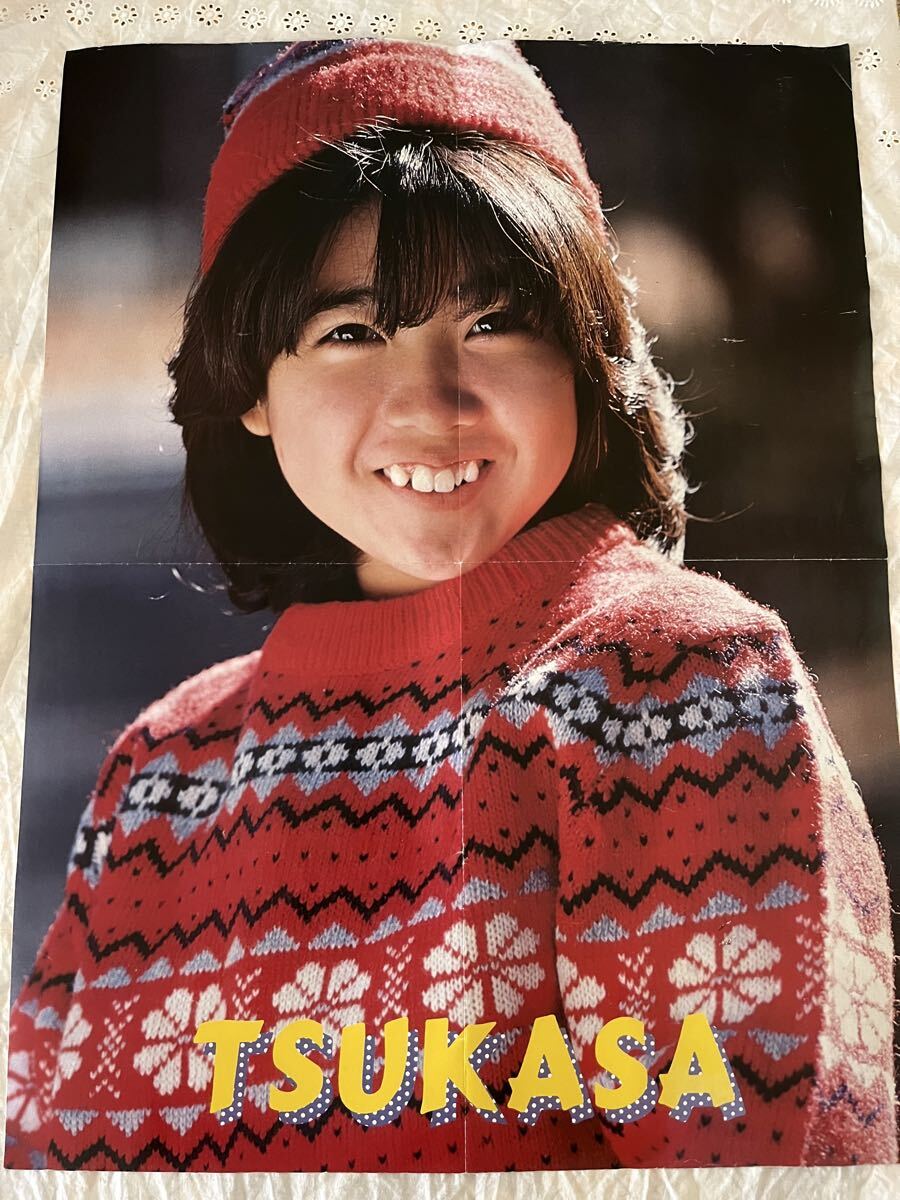 ★ 伊藤つかさ ポスター 昭和アイドル 当時物 昭和レトロ 付録 切り離し_画像1