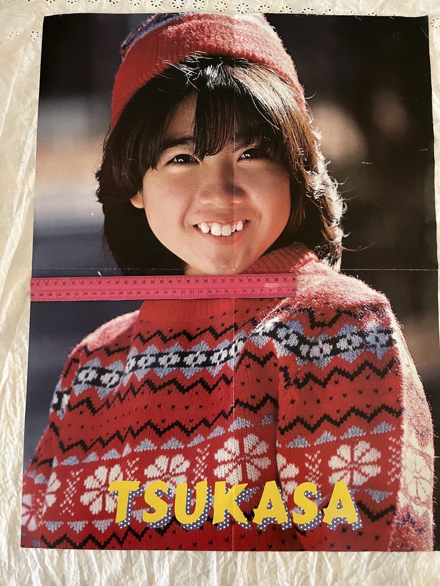 ★ 伊藤つかさ ポスター 昭和アイドル 当時物 昭和レトロ 付録 切り離し_画像3