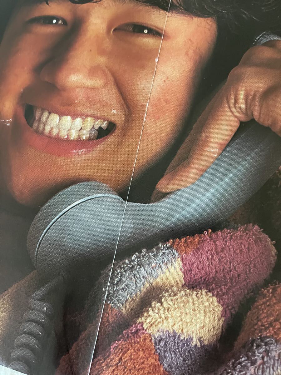 ★ 松本伊代 近藤真彦 付録 両面 昭和アイドル ポスター 当時物 昭和レトロ 昭和レトロ_画像4