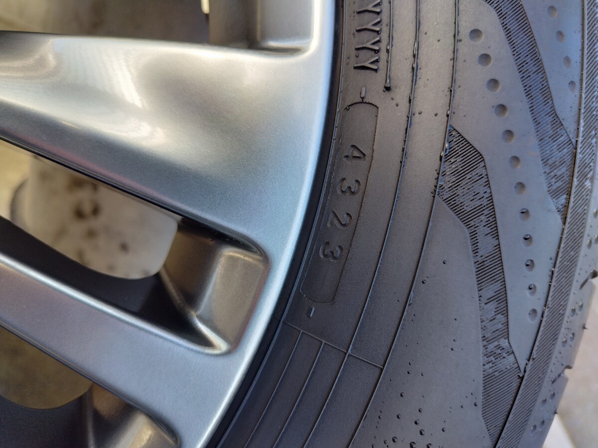 アルファード　40　Zグレード　純正ホイール　タイヤセット　走行9000キロ　YOKOHAMA ADVAN V03 225/60 18 100H_画像6